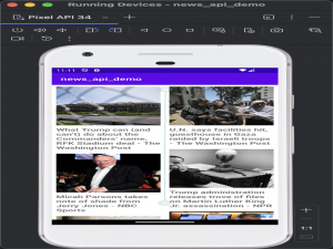 android studio(NewsApiDemo)100%kotlin
