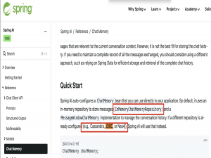 Spring AI中使用ChatMemory实现会话记忆功能_spring ai 会话记忆