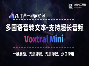 Voxtral Mini：语音转文本工具，支持超长音频，多国语音
