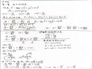 大学物理-知识点整理_大学物理笔记