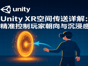 【XR空间传送】深入理解Unity中 XR Interaction Toolkit 的 MatchOrientation 用法与使用场景（空间传送、视角切换）_unity xr 斜面