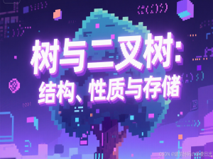 【数据结构】树与二叉树：结构、性质与存储