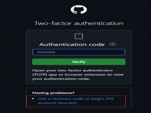 github 2FA双重认证丢失解决_github2fa认证