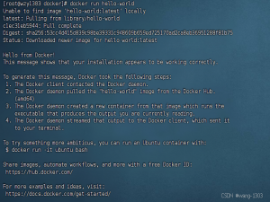 Docker运行hello-world镜像失败或超时_unable to find image \'hello-world:latest\' locally