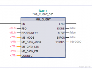 西门子1500/1200PLC MODBUS-TCP客户端服务器详细教程_西门子modbus tcp