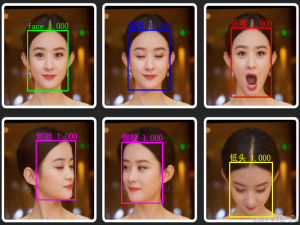 人脸活体识别3：C/C++实现人脸眨眼 张嘴 点头 摇头识别(可实时检测)