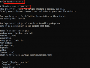 区块链之以太坊Hardhat开发框架——部署在windows为例