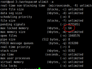 k8s容器放开锁内存限制