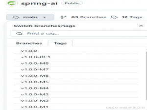 【Spring AI 1.0.0】Spring AI 1.0.0框架快速入门(1)——Chat Client API