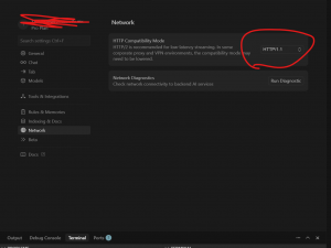 【排坑记录】Cursor 出现 “Connection failed” 报错？试试修改 HTTP Compatibility Mode！_cursor connection failed. if the problem persists,