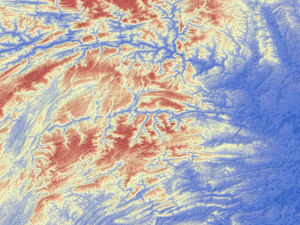 Arcgis制作3D地形图_arcgis地形图