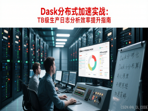 【Python高阶开发】2. Dask分布式加速实战：TB级生产日志分析效率提升指南