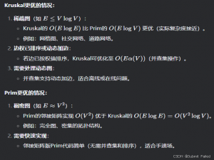 图论：最小生成树