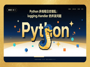 Python 多线程日志错乱：logging.Handler 的并发问题