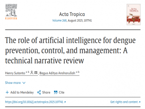 科研快报 |无人机+AI：广东防控基孔热背后的技术革命