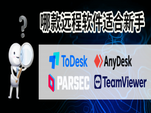 小白也能轻松上手：ToDesk、Parsec、AnyDesk、TeamViewer 哪款远程软件最适合新手？_parsec免费版和付费版的区别