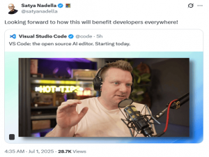微软开源GitHub Copilot Chat，AI编程领域迎新突破_github copilot chat能力怎么样