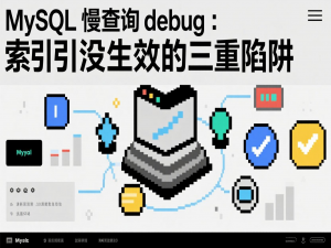 MySQL 慢查询 debug：索引没生效的三重陷阱