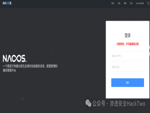 Nacos配置文件攻防思路总结|揭秘Nacos被低估的攻击面|挖洞技巧