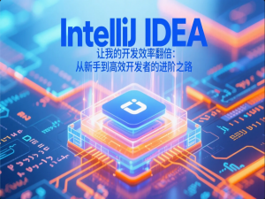 IntelliJ IDEA让我的开发效率翻倍：从新手到高效开发者的进阶之路_idea使用与进阶