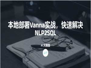 本地部署Vanna实战，快速解决NLP2SQL