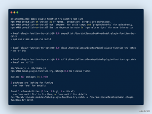 【node】npm包本地开发与调试_npm包本地调试