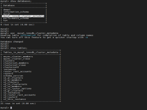 mysql_innodb_cluster_metadata源数据库