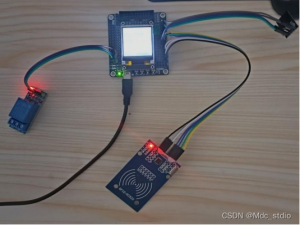 毕业设计项目 stm32 RFID员工打卡门禁系统(源码+硬件+论文)