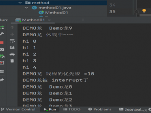 【Java】线程常用方法的使用及方法作用演示