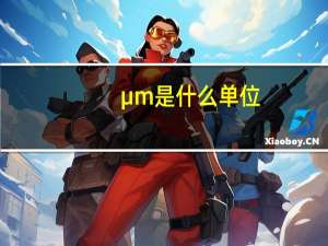 μm是什么单位