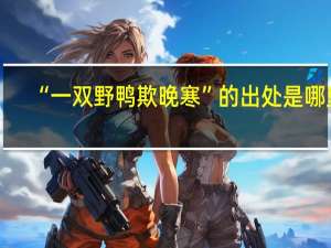 “一双野鸭欺晚寒”的出处是哪里