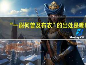 “一尉何曾及布衣”的出处是哪里