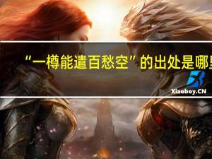 “一樽能遣百愁空”的出处是哪里