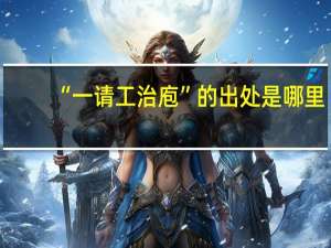 “一请工治庖”的出处是哪里
