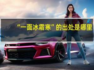 “一面冰霜寒”的出处是哪里