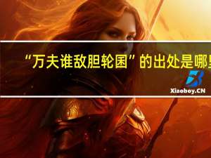 “万夫谁敌胆轮囷”的出处是哪里