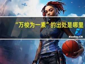 “万梭为一素”的出处是哪里