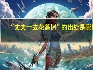 “丈夫一去花落树”的出处是哪里