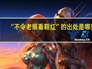 “不令老眼看鞓红”的出处是哪里