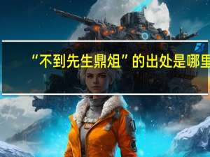 “不到先生鼎俎”的出处是哪里