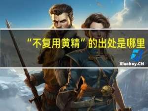 “不复用黄精”的出处是哪里