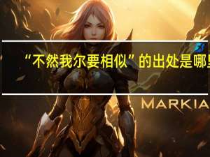 “不然我尔要相似”的出处是哪里