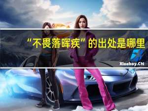 “不畏落晖疾”的出处是哪里
