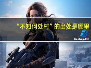 “不知何处村”的出处是哪里