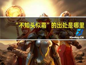 “不知头似霜”的出处是哪里