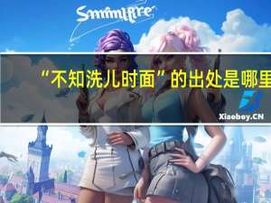 “不知洗儿时面”的出处是哪里