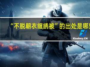 “不脱朝衣缠绣被”的出处是哪里