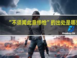 “不须闻此意惨怆”的出处是哪里