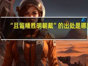 “且留幡胜明朝戴”的出处是哪里