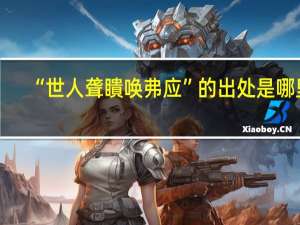 “世人聋瞶唤弗应”的出处是哪里